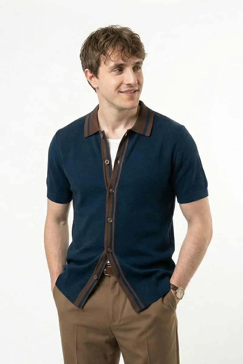 LEGACY Knitted Polo Shirt