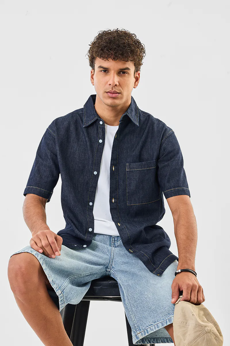 Relaxed Fit Denim Shirt